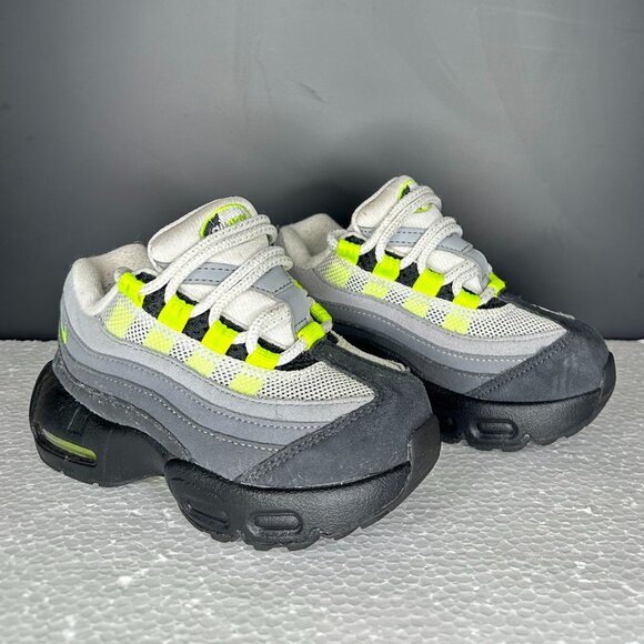 Nike Air Max 95 OG TD 'Neon' 2020 - 9C - Excellent Condition - Picture 3 of 7